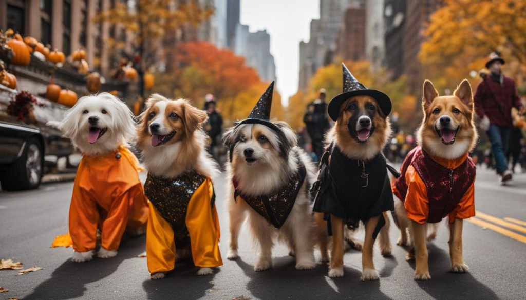 dog-friendly Halloween events in NYC