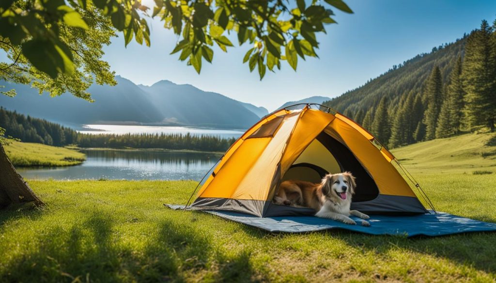 dog-friendly camping