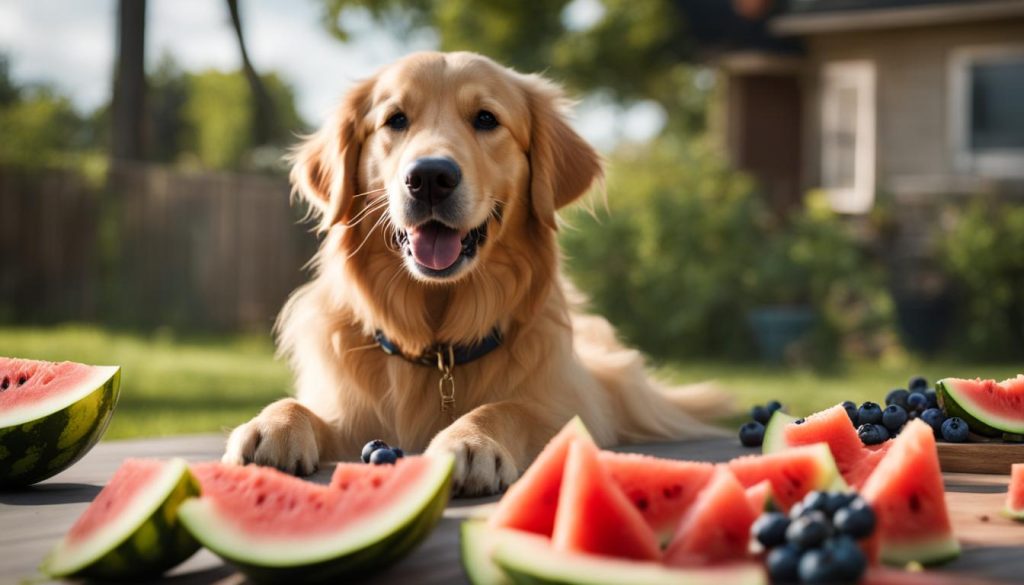 dog-friendly fruits