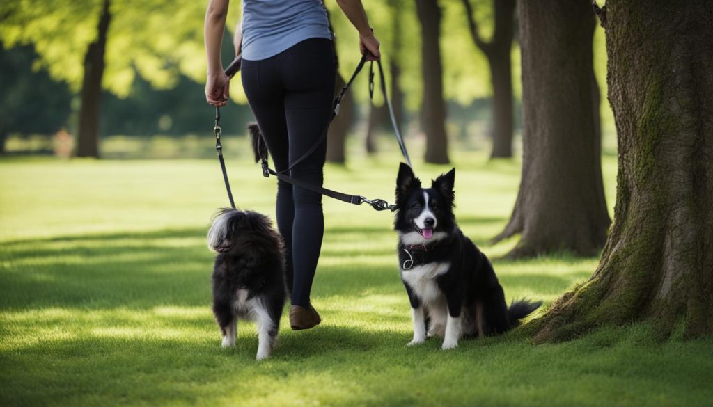 dog leash training tips