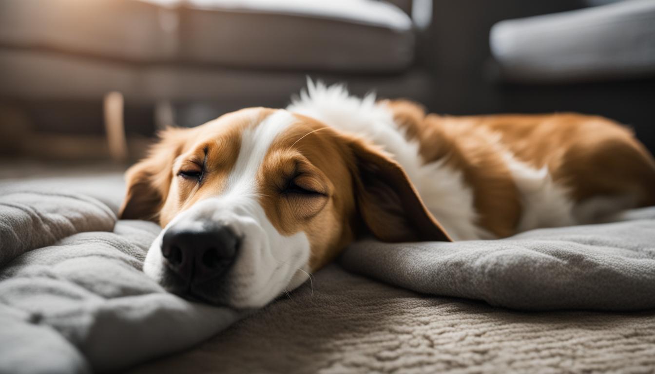 Understanding Dog Sleeping Positions When Sick: Key Signs