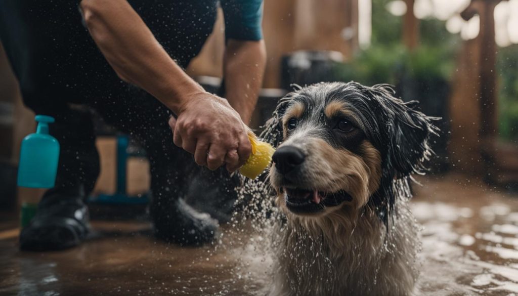 dog washing techniques