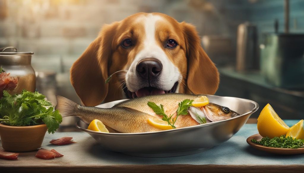 feeding dogs tilapia