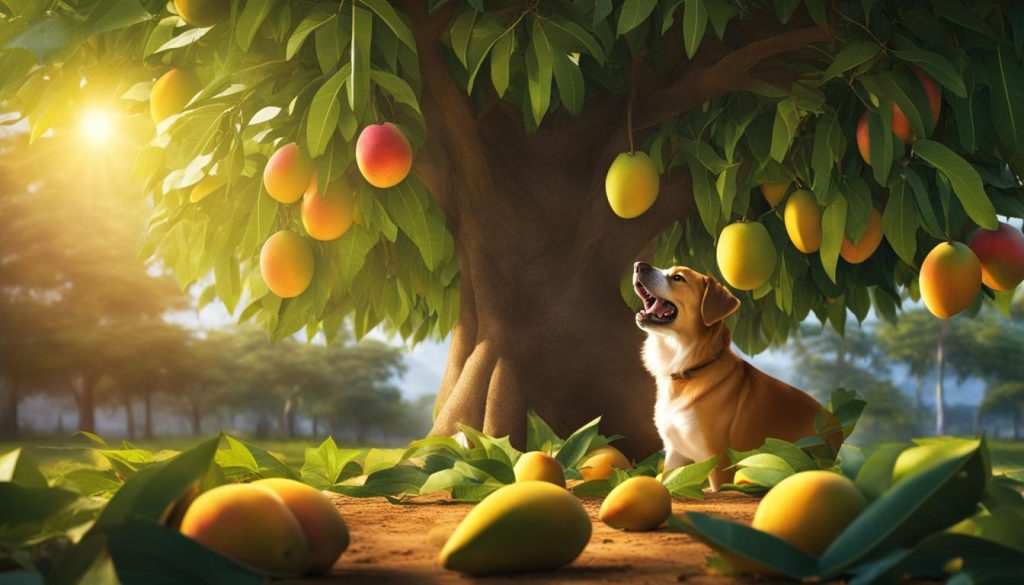 feeding mango to dogs