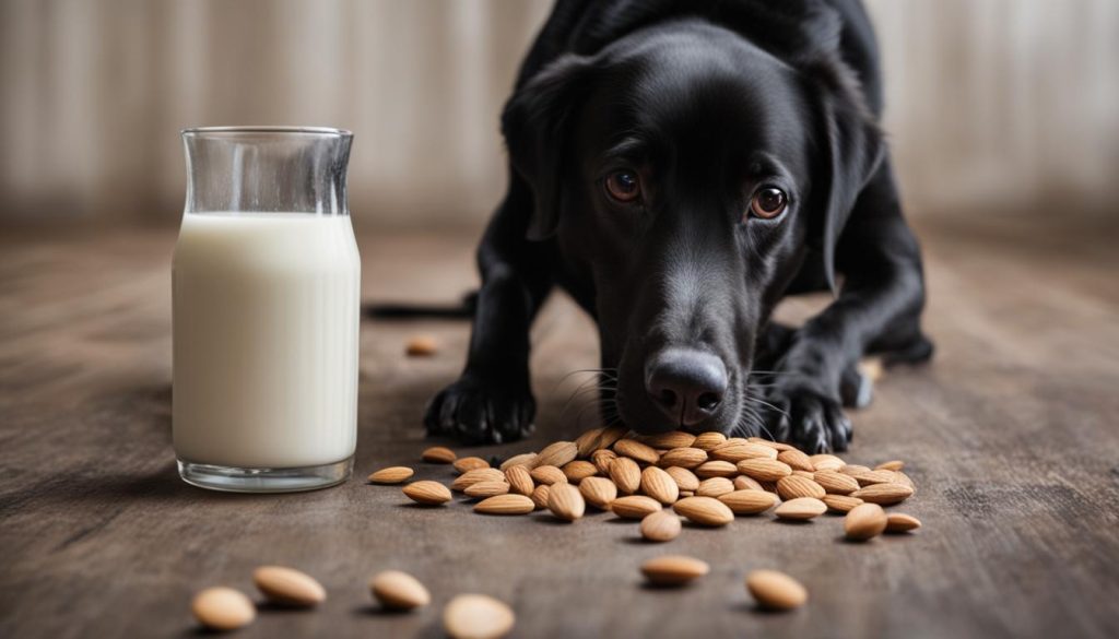 hazards of almond milk for dogs