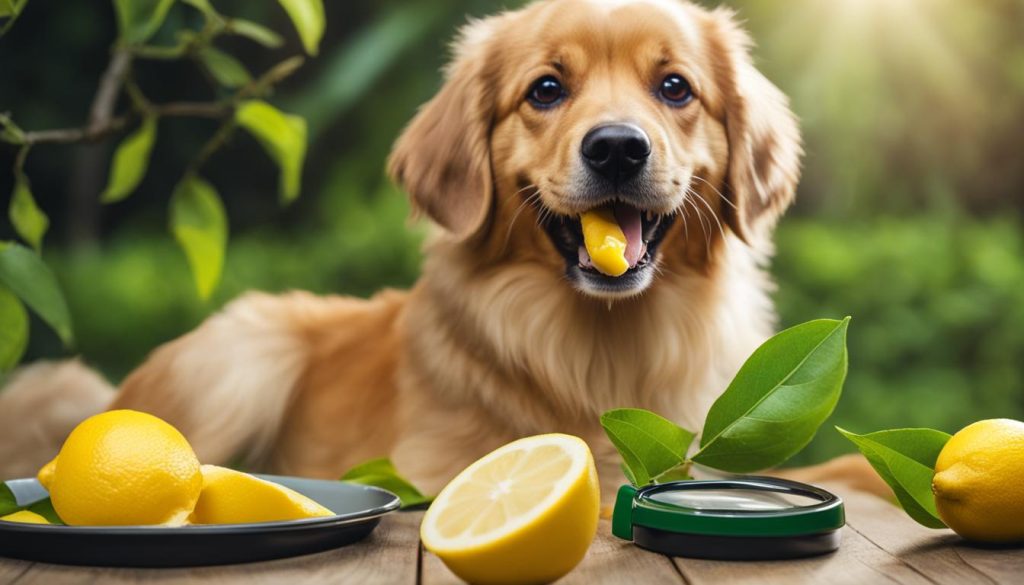 health benefits of lemons for dogs
