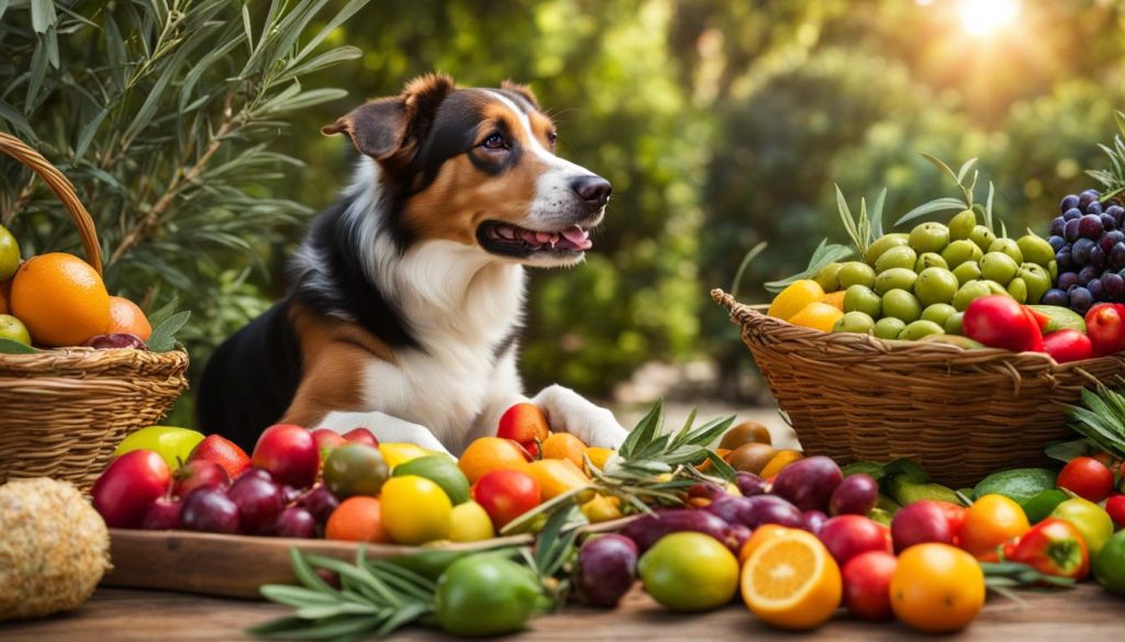 health benefits of olives for dogs