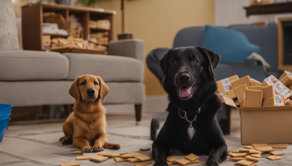 health effects of graham crackers on dogs