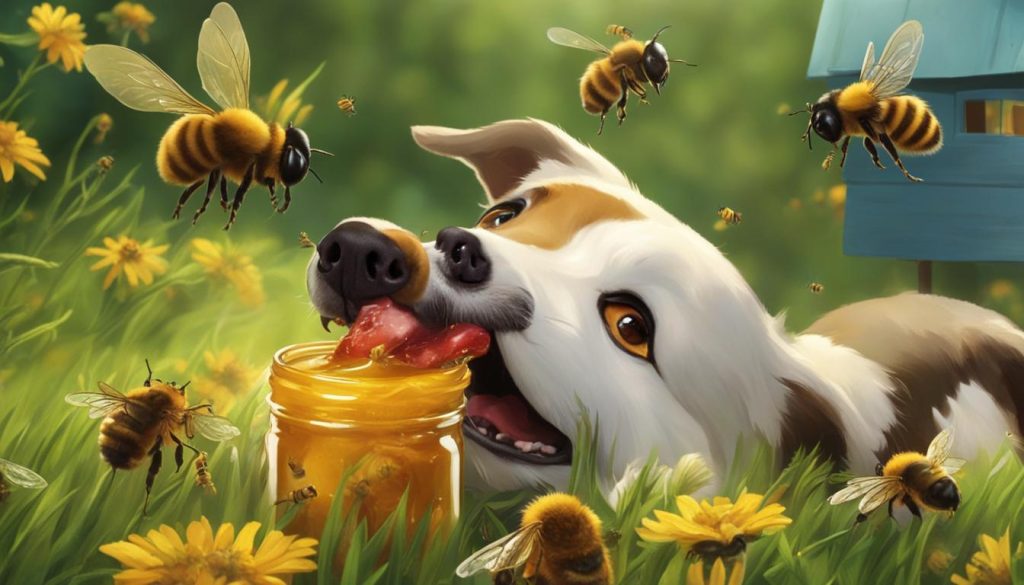 honey and bee sting allergies in dogs