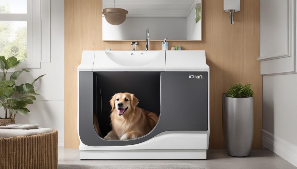 iClean Dog Wash unit