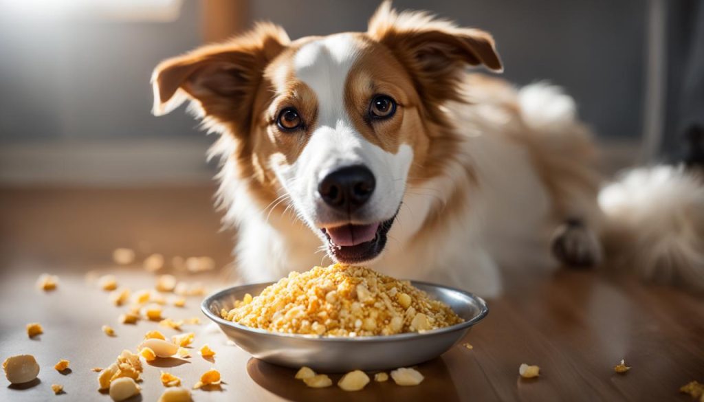 incorporating egg shells in dog nutrition