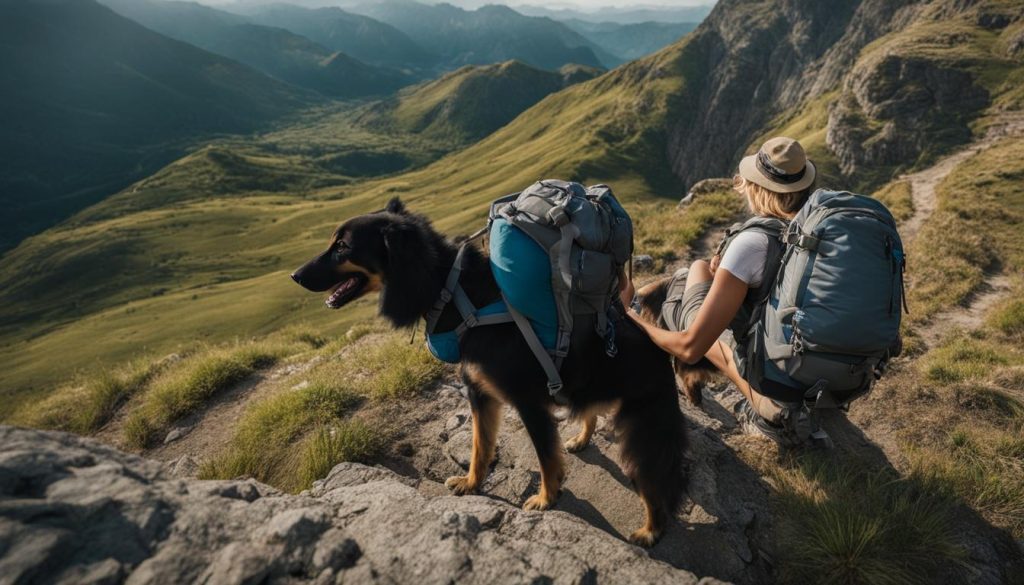 injury prevention for hiking dogs