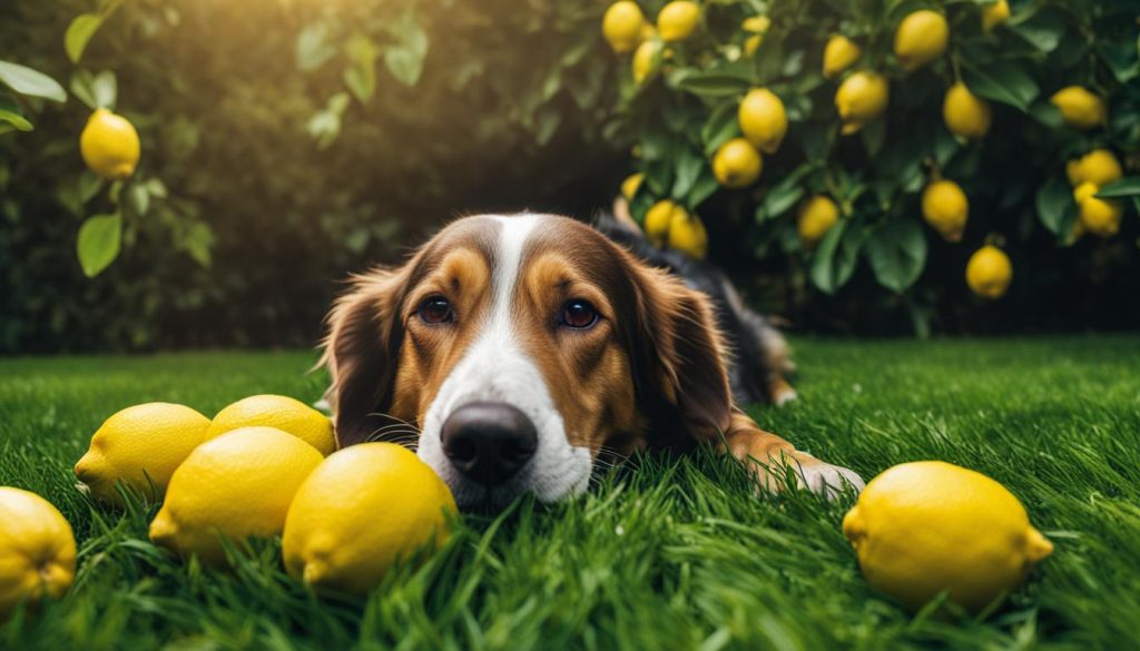lemon essential oil for dogs