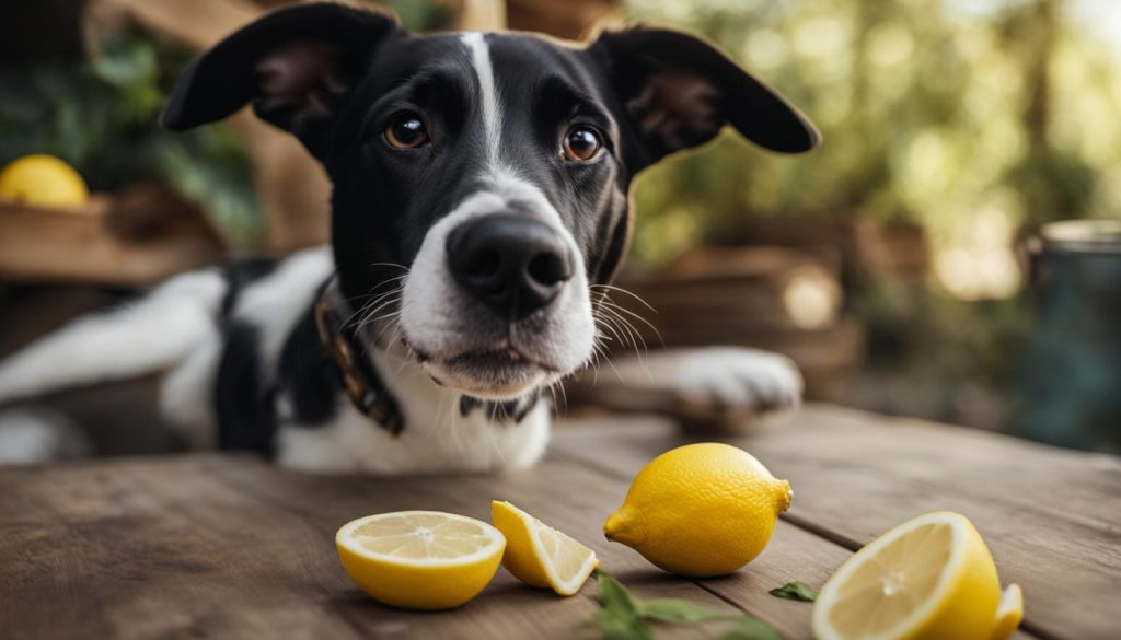 lemon essential oil safe for dogs to smell