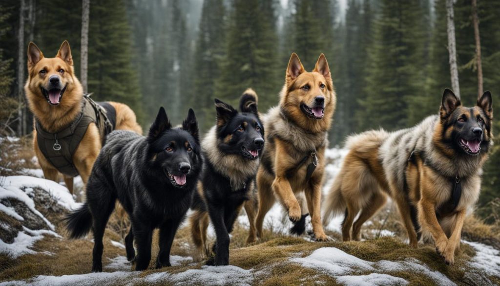 outdoor survival dogs