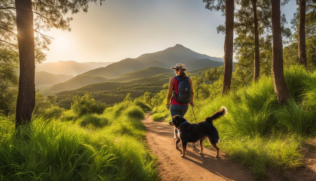 pet-friendly hiking trails Santa Cruz
