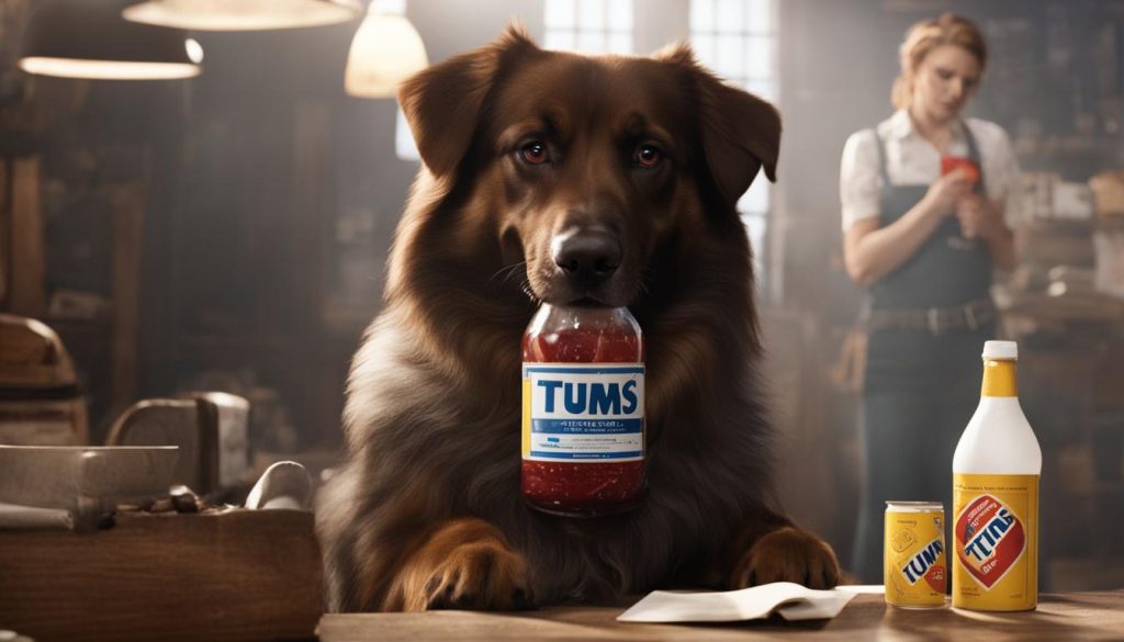 precautions for giving Tums to dogs