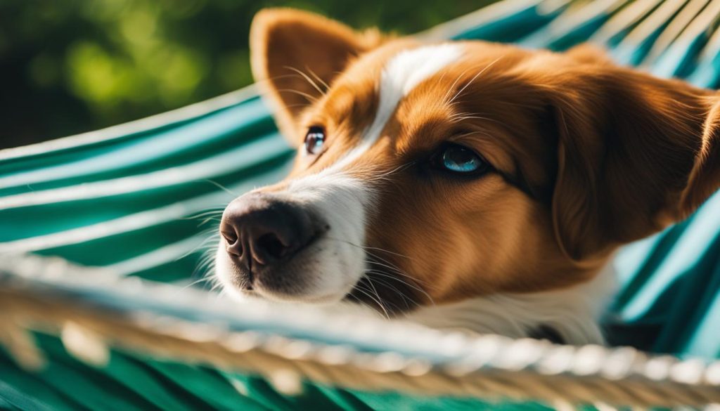 secure hammock for dog