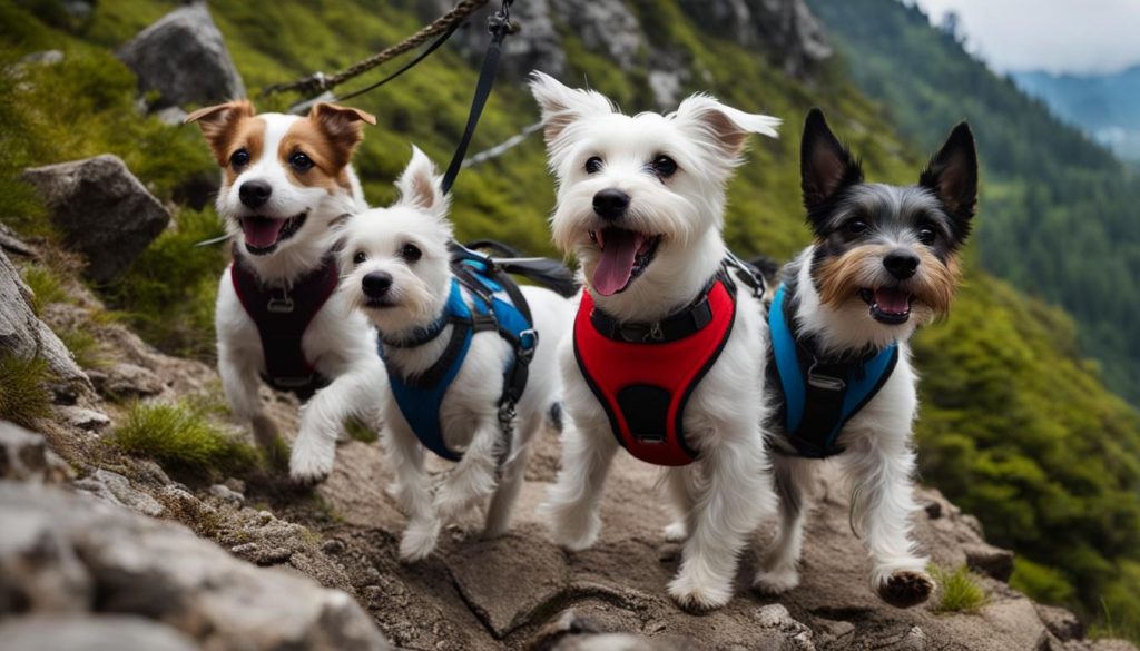 small athletic dogs for hiking