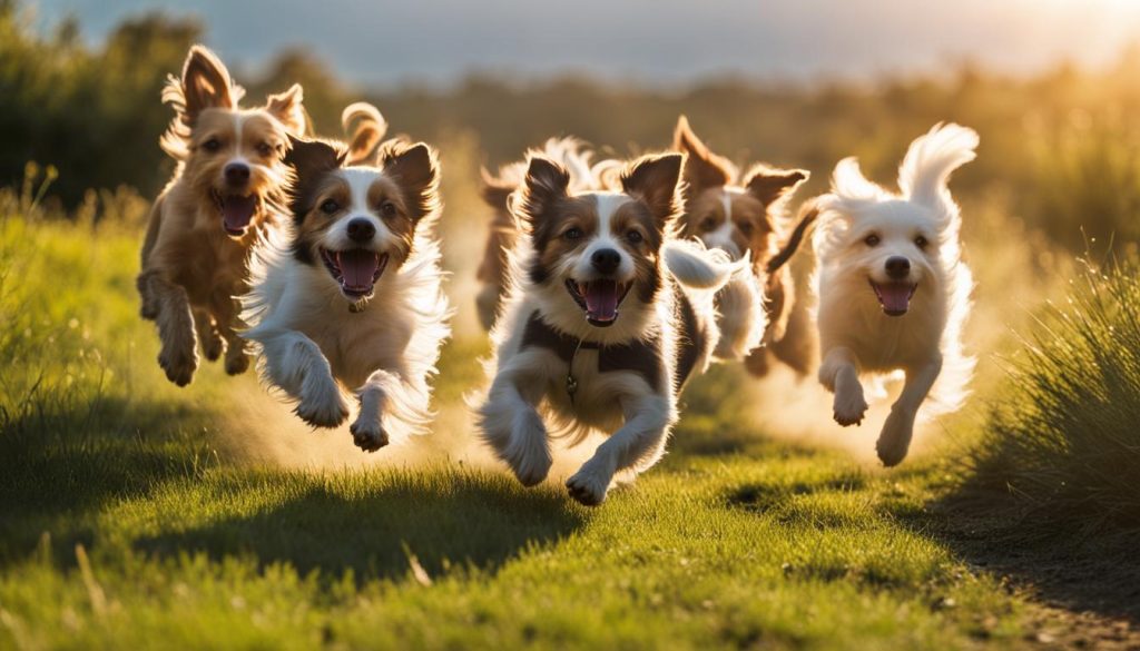 small dog breeds for sprinting