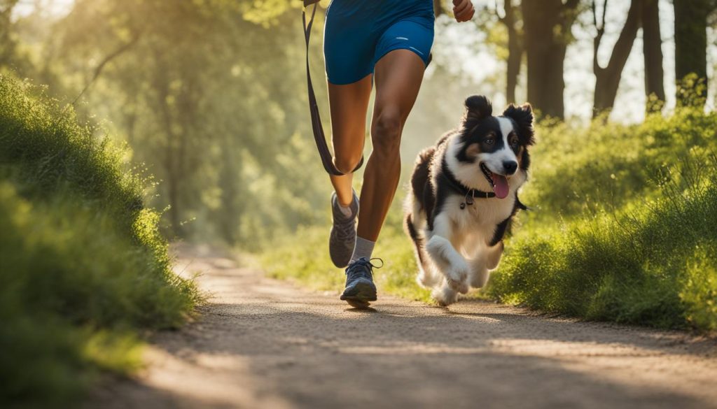 solutions for running with dogs