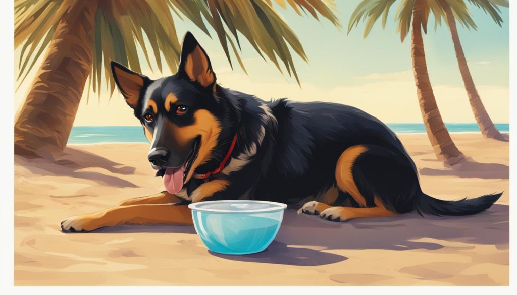 symptoms of saltwater poisoning in dogs