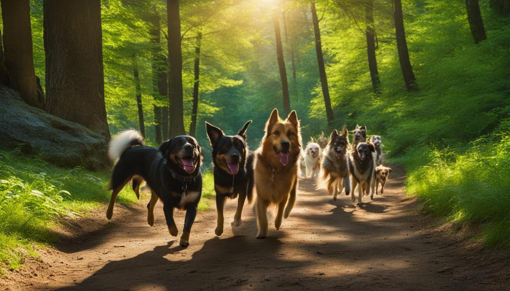 walking dogs group