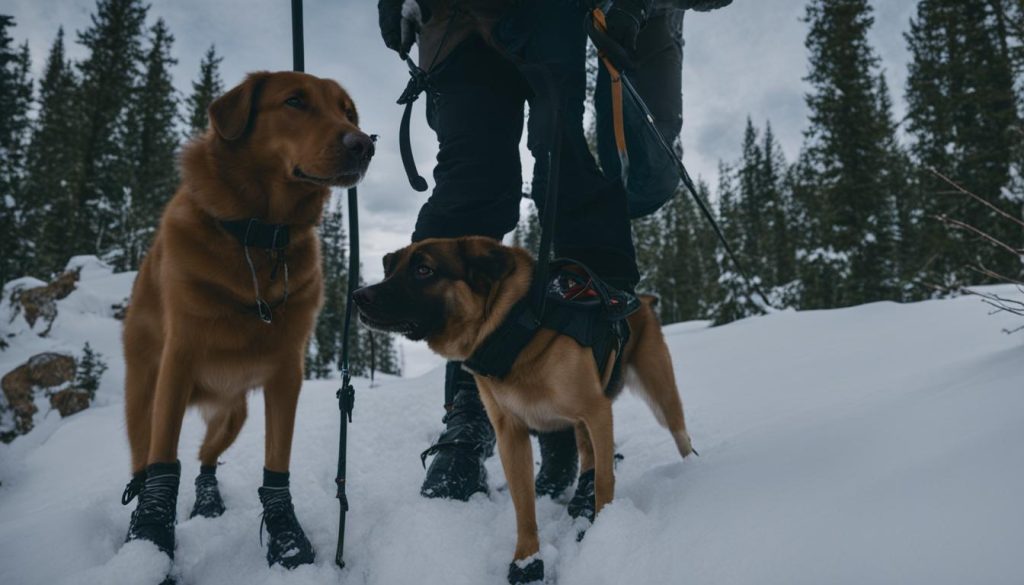 winter safety for dogs
