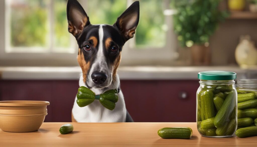 Are pickles safe for dogs?