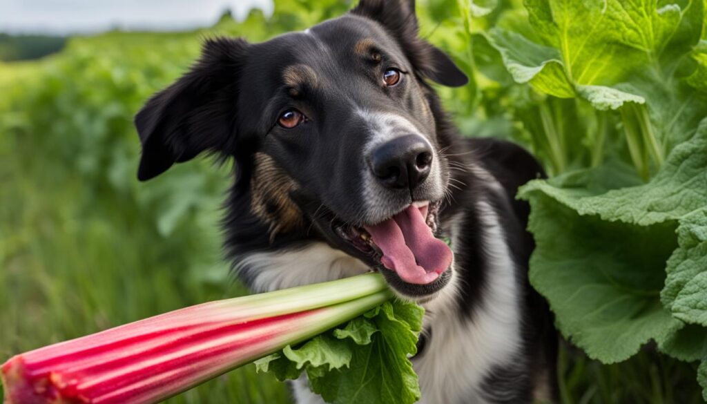 Benefits of feeding rhubarb to dogs