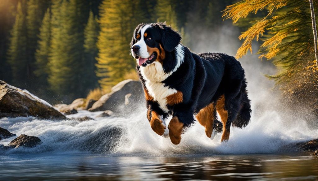 Bernese Mountain Dogs