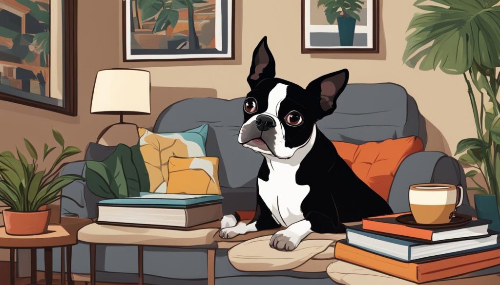 Boston Terrier apartment living