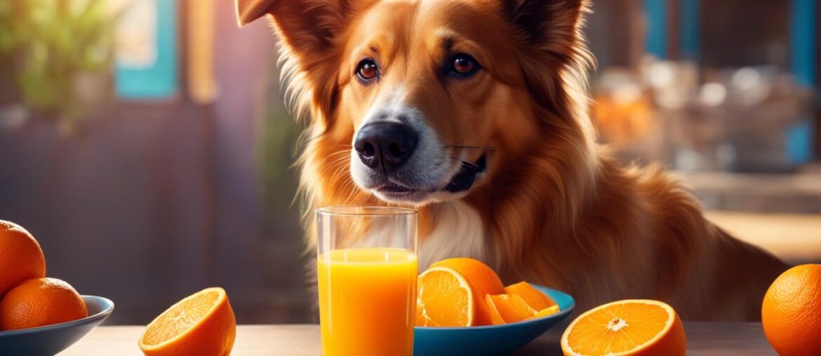 Can Dogs Drink Orange Juice