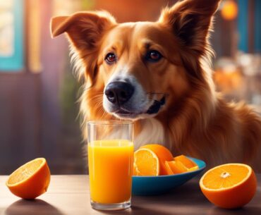 Can Dogs Drink Orange Juice