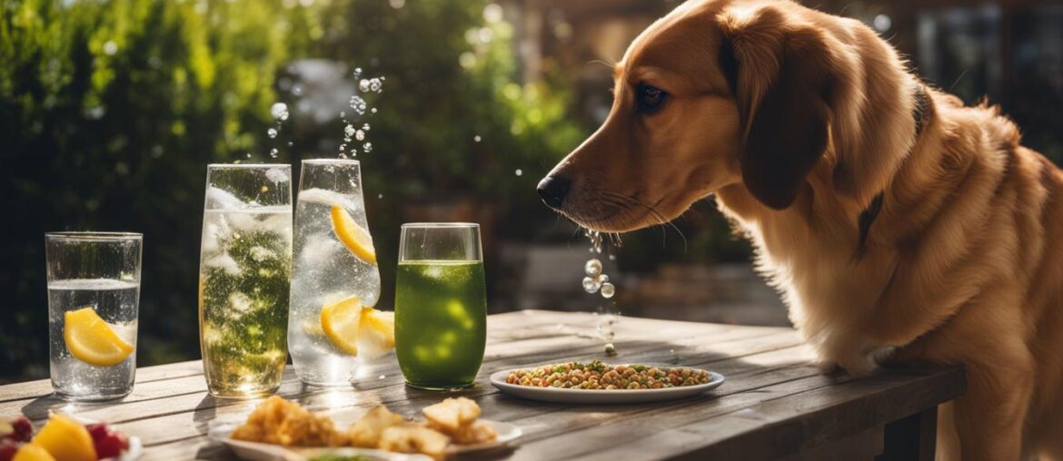 Can Dogs Drink Sparkling Water