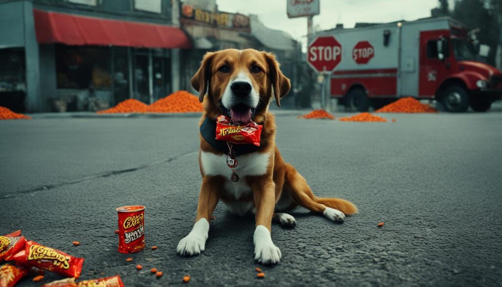 Can Dogs Eat Hot Cheetos