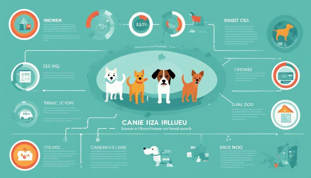 Canine Influenza Transmission Infographic