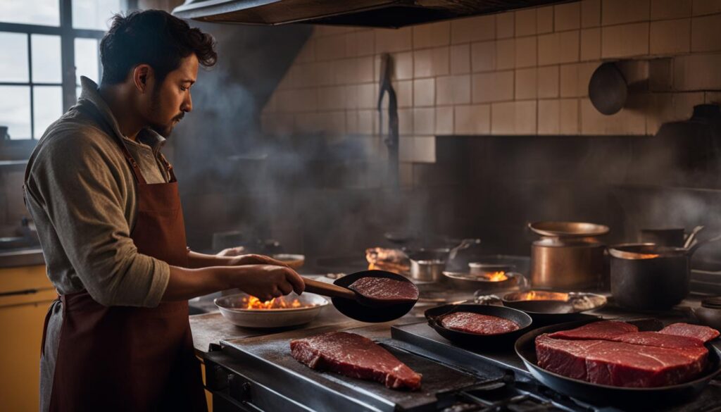 Cooking beef liver for dogs