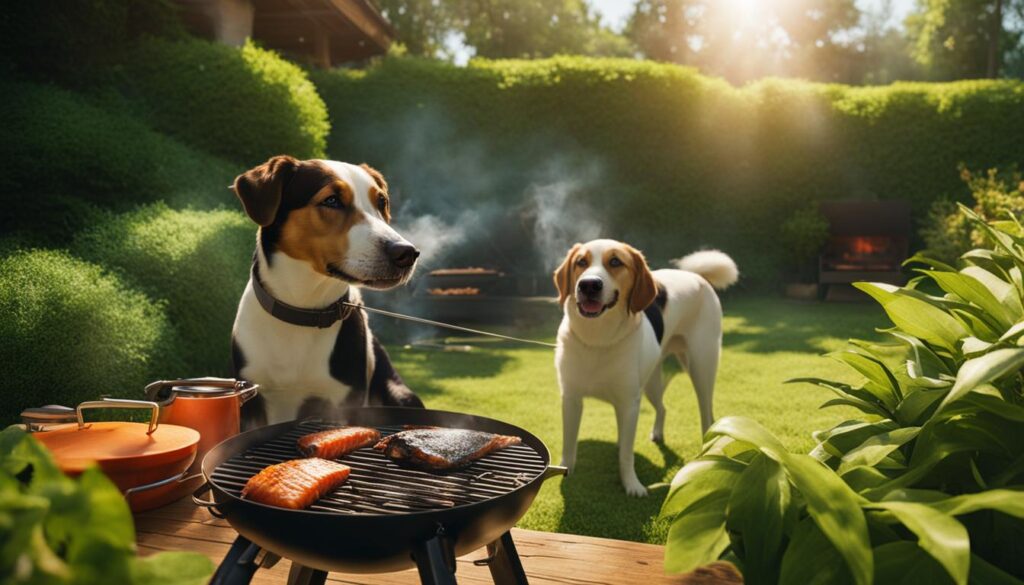 Cooking fish for dogs