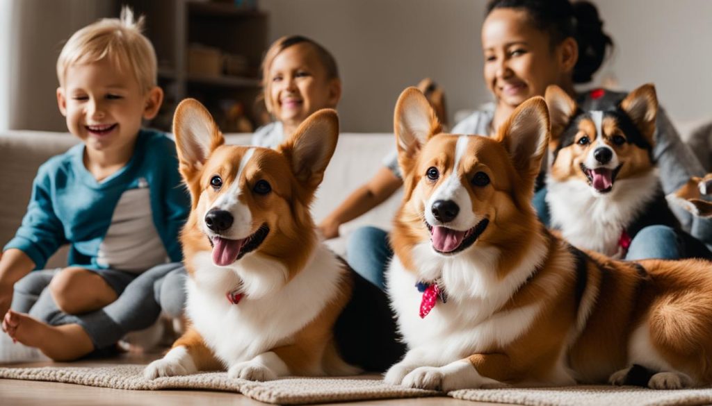 Corgis as Family Dogs