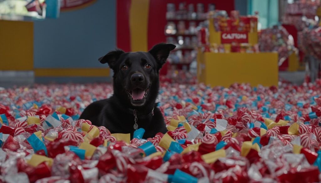 Dangers of candy for dogs