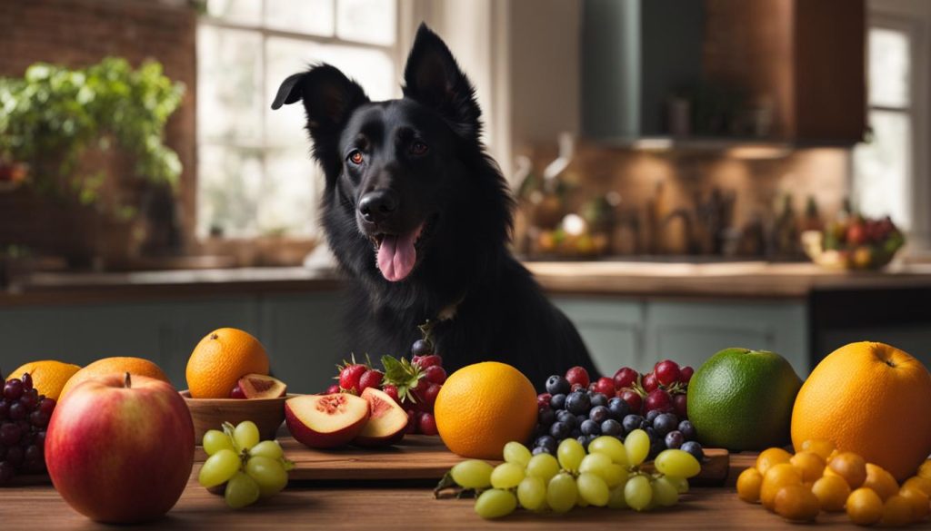 Fruits for dogs