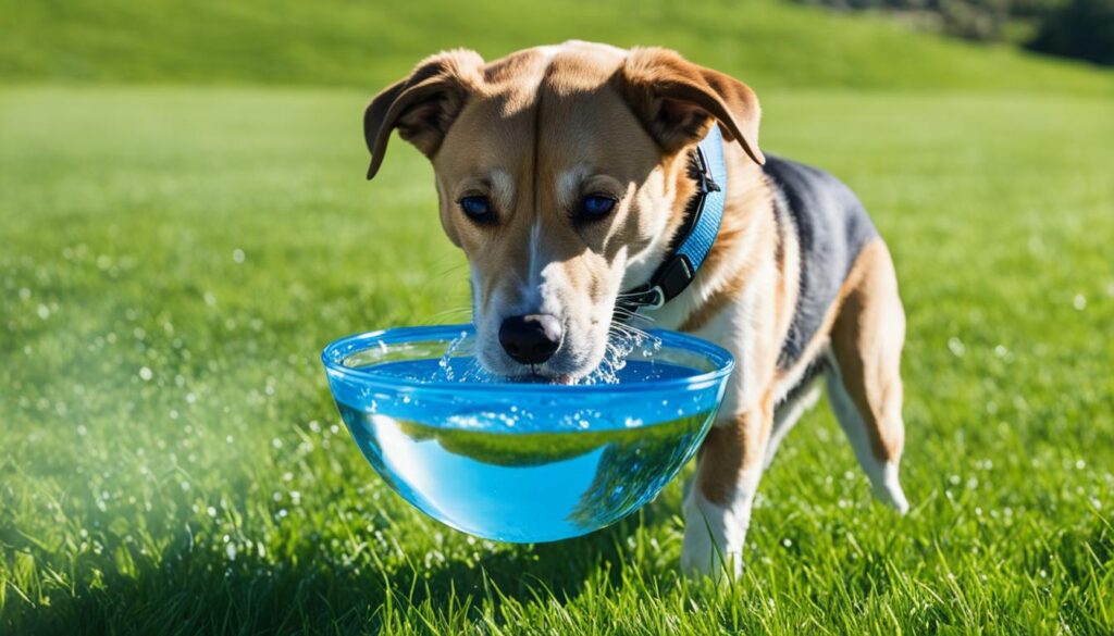 Importance of Regular Water Intake for Dog's Health