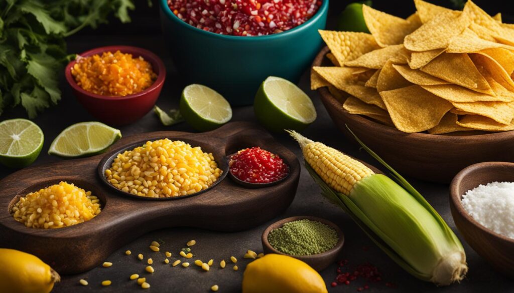 Ingredients of tortilla chips image