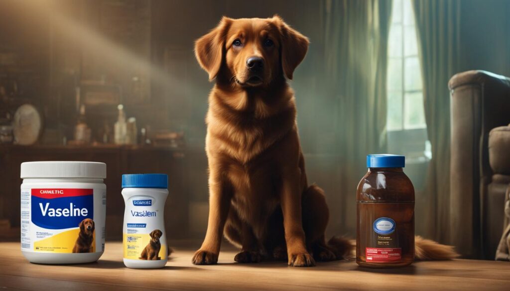 Is Vaseline safe for dogs