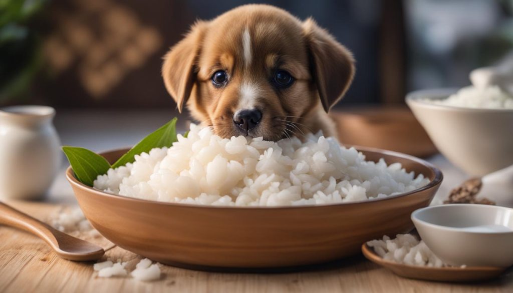 Jasmine Rice for Puppies