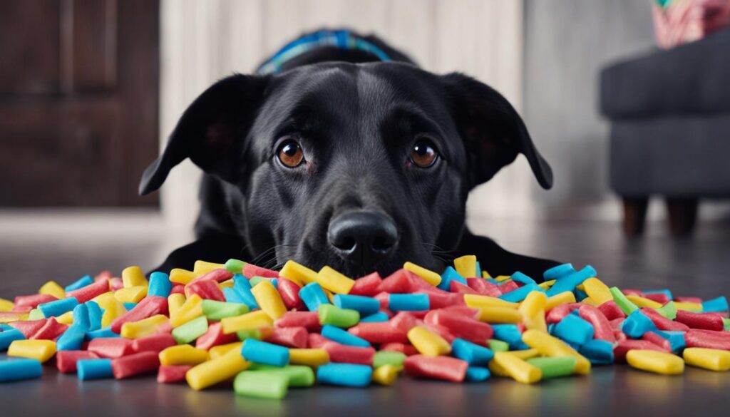 Licorice Candy and Dogs