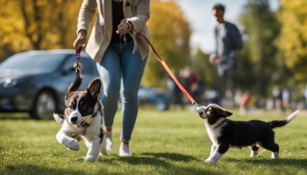 Managing excitement peeing in dogs