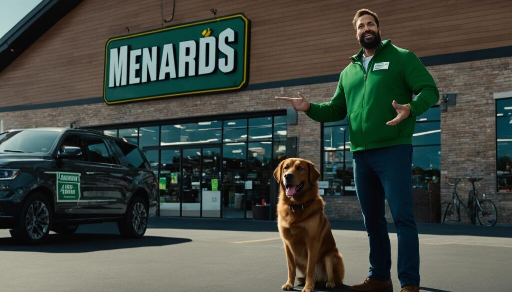 Menards Dog Policy