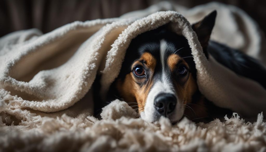 Mystery of Dogs and Blanket Nibbling